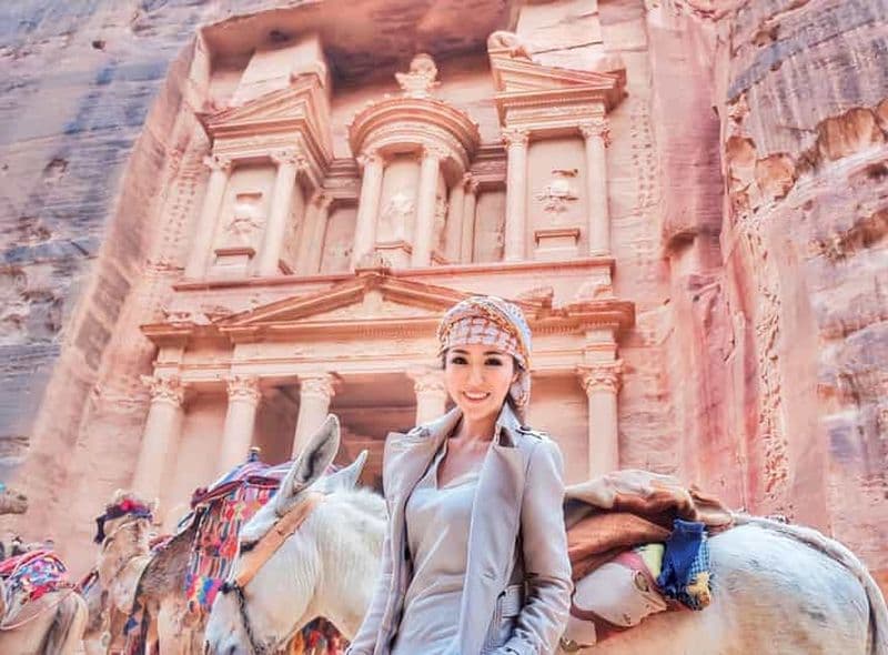 Billet Au départ d'Amman : Visite d'une jounée privée à Pétra