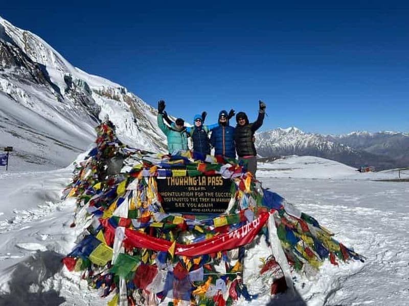 Billet Katmandou : Circuit de 10 jours autour de l'Annapurna via le col de Thorong La