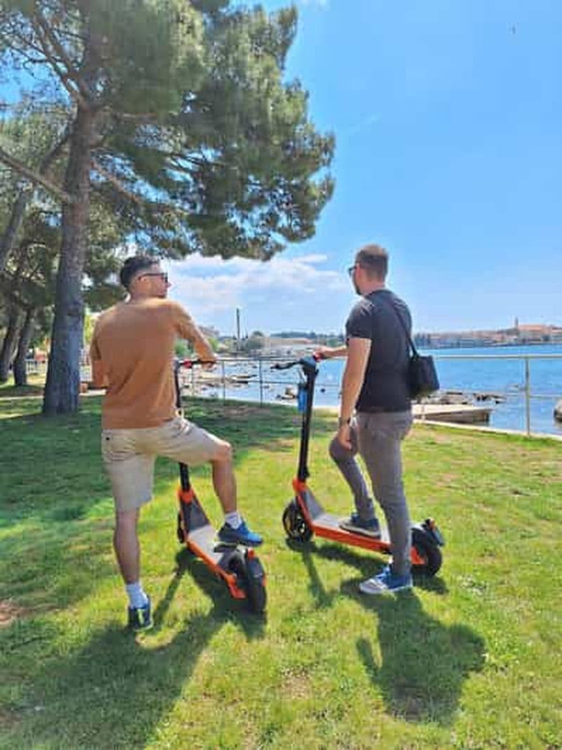 Billet Excursion en e-scooter Porec-lagune verte par Zippy Wheels