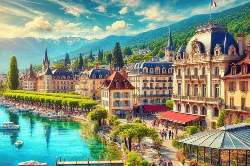 Billet Excursion privée d'une journée : Genève à Evian les Bains, en anglais
