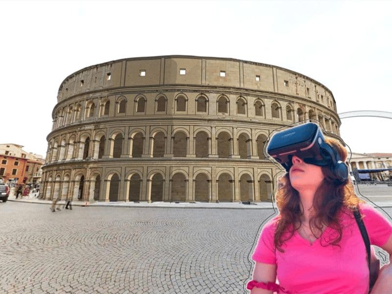 Visite de l'Arène de Vérone en réalité virtuelle