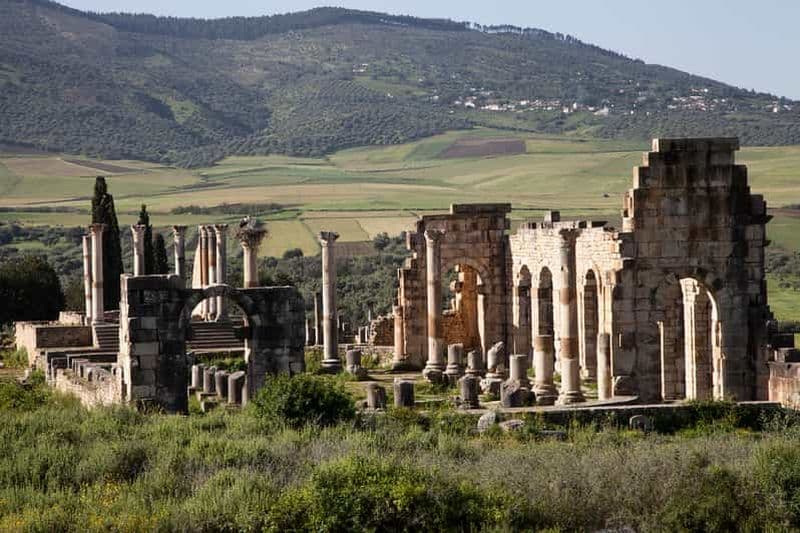 Billet Au départ de Rabat : Excursion d'une journée à Volubilis et Meknès