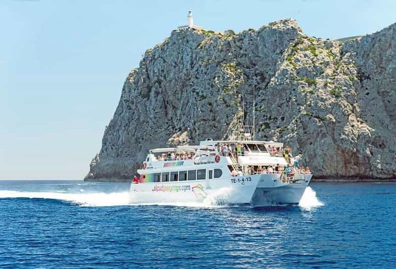Alcudia : Excursion en bateau au Cap de Formentor et à Formentor