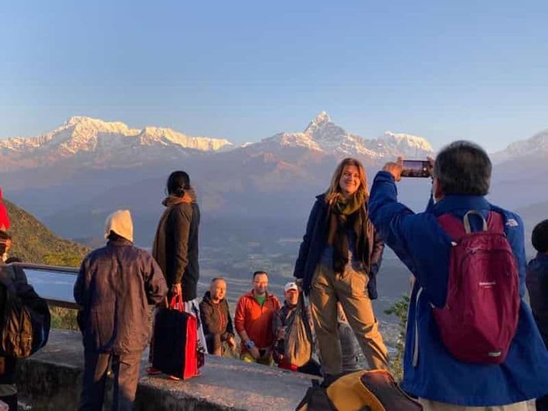 Billet Au départ de Pokhara : Sarangkot Sunrise Himalayas Tour