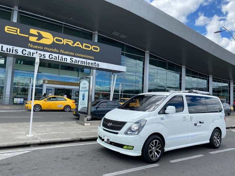 Billet Bogotá : Transferts fiables entre l'aéroport et l'hôtel ou entre l'hôtel et l'aéroport