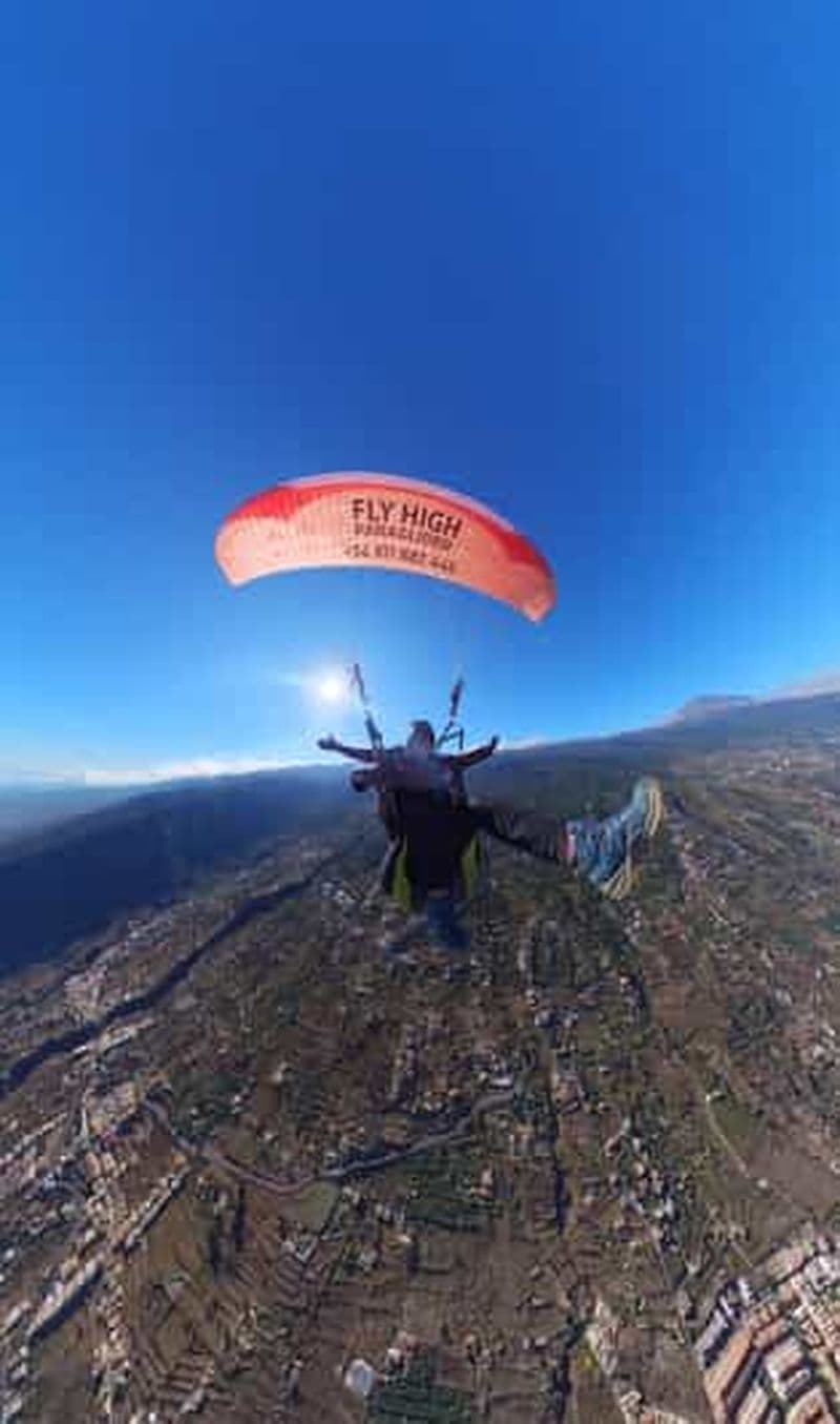 Billet Vuelo Parapente Tenerife Teide (2200 metros)