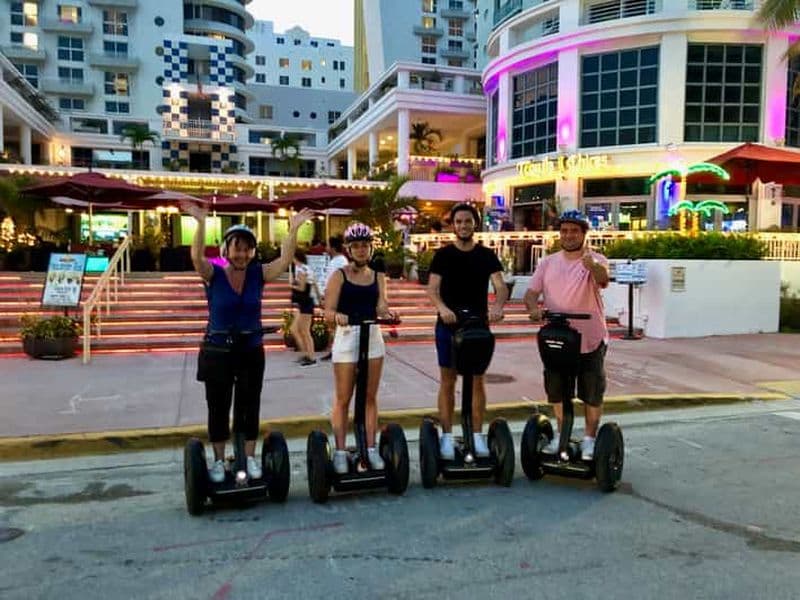 Billet Miami : Visite en Segway nocturne et panoramique de South Beach