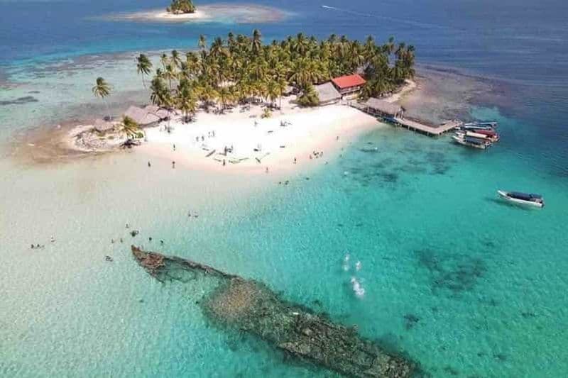 Billet Journée plage à San Blas depuis Panama City avec déjeuner
