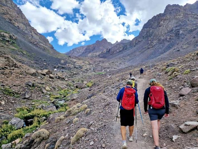 Billet De Marrakech aux montagnes de l'Atlas : Randonnée dans la vallée d'Imlil avec & déjeuner