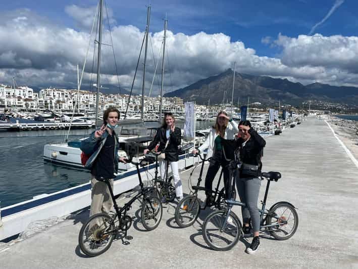 Billet Marbella : Visite guidée à vélo avec dégustation de tapas et boissons