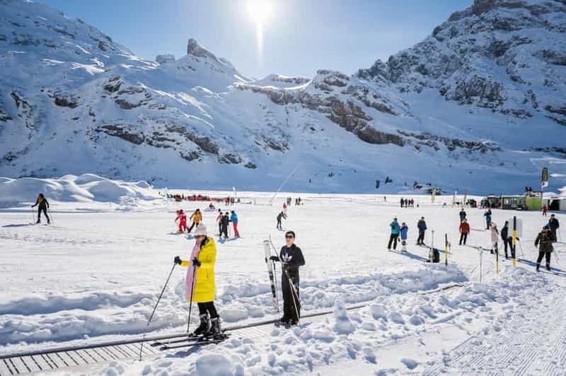 Zurich : Journée de ski pour débutants sur le Titlis et Lucerne