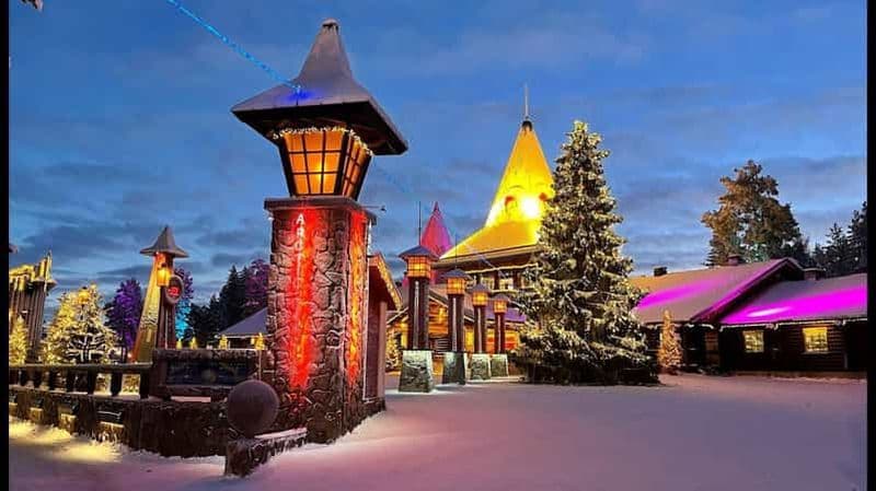 Billet Visite privée de Noël à Rovaniemi et boissons chaudes festives
