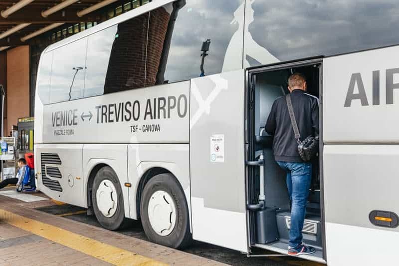 Bus express de l'aéroport de Trévise à Mestre et Venise