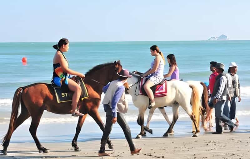 Bangkok : balade à cheval sur la plage de Hua Hin avec transfert privé