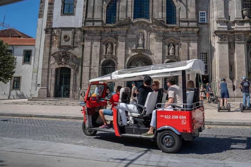Billet Visite de Porto en tuk-tuk
