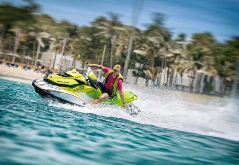 Caleta de Fuste : Expérience du circuit de jet ski