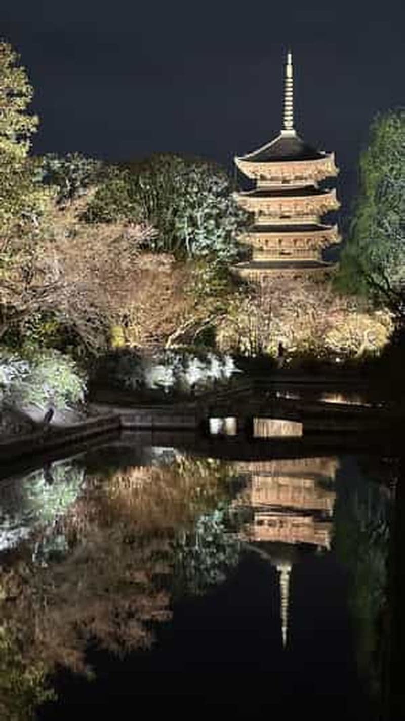 Billet Kyoto : visite à pied du temple Toji avec un guide de méditation