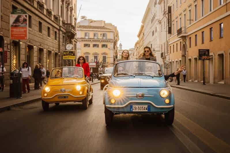 Billet Rome : visite privée en cabriolet vintage inspirée de La Dolce Vita