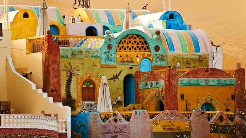 Billet Assouan : excursion privée en bateau sur le Nil, île de Soheil et village nubien