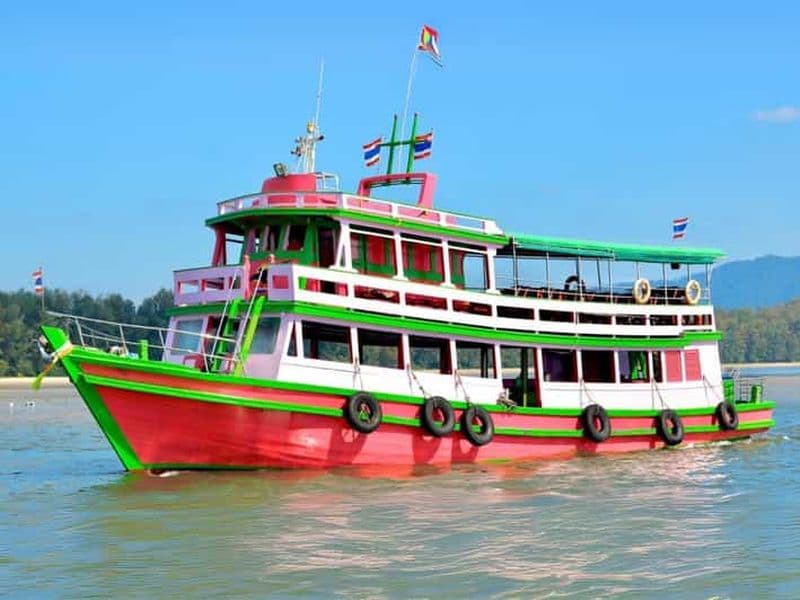 Billet Trang : aventure d'une journée en grand bateau vers les îles Kradan et Chueak