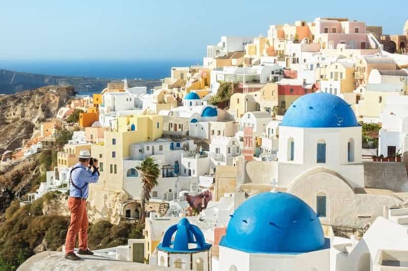 Billet Visite des villages emblématiques de Santorin : Oia, Imerovigli, Firostefani