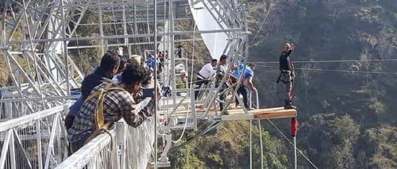 Depuis Pokhara : Le deuxième plus haut saut à l'élastique du monde
