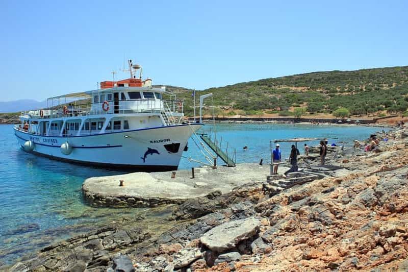 Billet De Ag. Nikolaos : Croisière Spinalonga et Kolokytha avec déjeuner