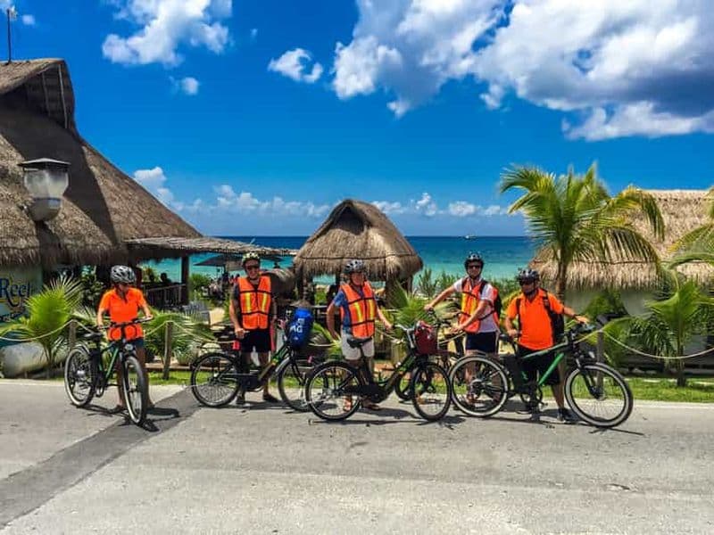 Billet Cozumel : Excursion en E-Bike sur la côte ouest et plongée en apnée