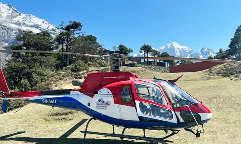 Billet Katmandou : excursion privée en hélicoptère au camp de base de l'Everest