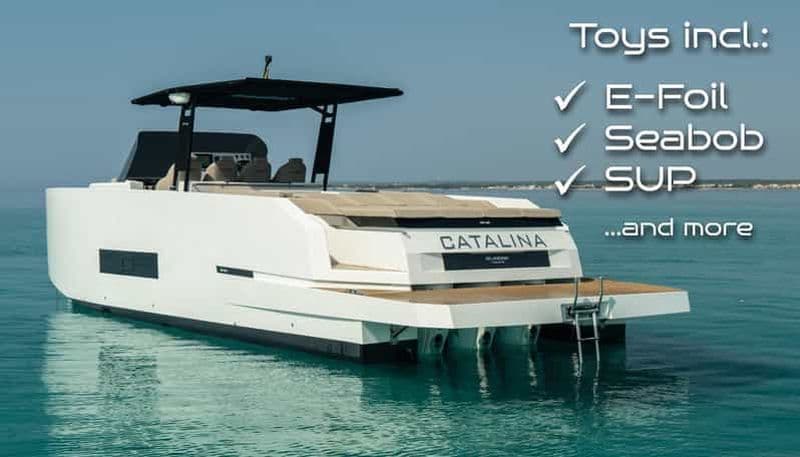 Billet Palma : Excursion privée en yacht Sea Toys de luxe (tout compris)