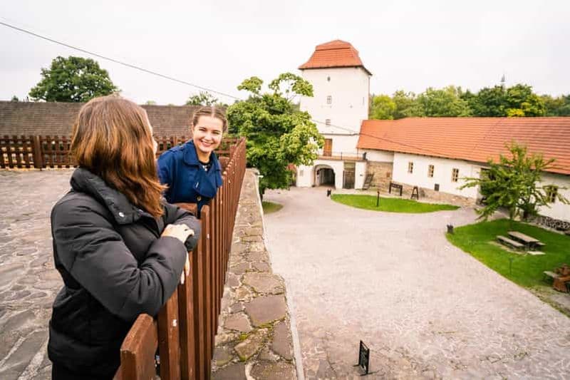 Billet Ostrava : Entrée du château d'Ostrava en Silésie