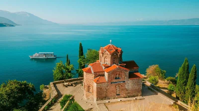 Billet Macédoine du Nord : visite d'une journée à Ohrid et Saint-Nahum depuis Tirana