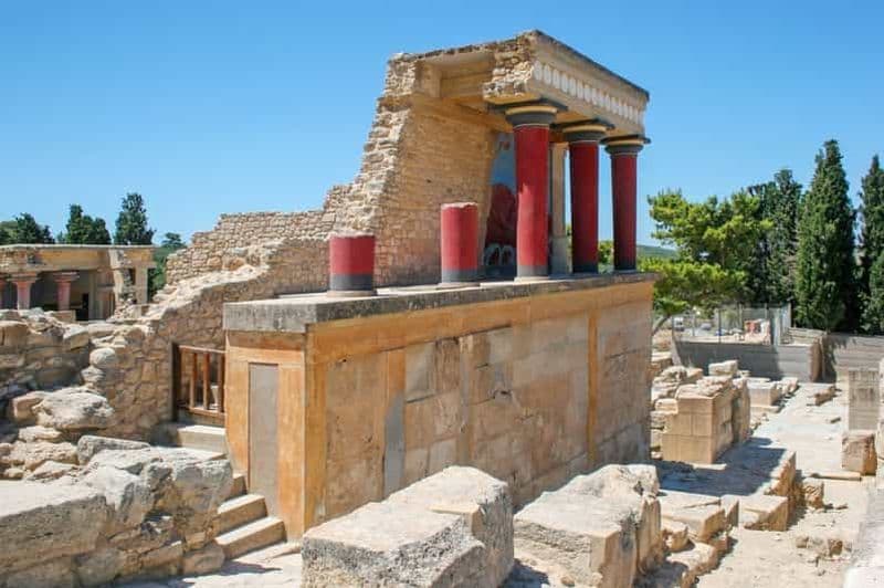 Billet Au départ d'Héraklion : Visite d'une jounée de Knossos et du plateau de Lasithi