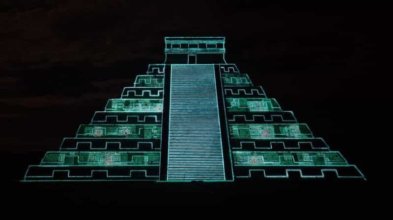 Chichen Itza : spectacle son et lumière - Nuits de Kukulkan