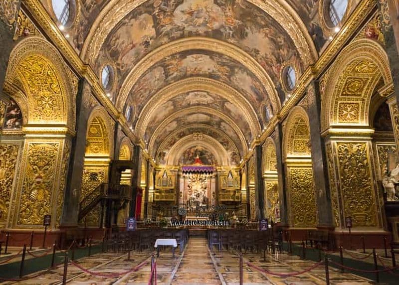 La Valette : visite guidée à pied avec la co-cathédrale Saint-Jean