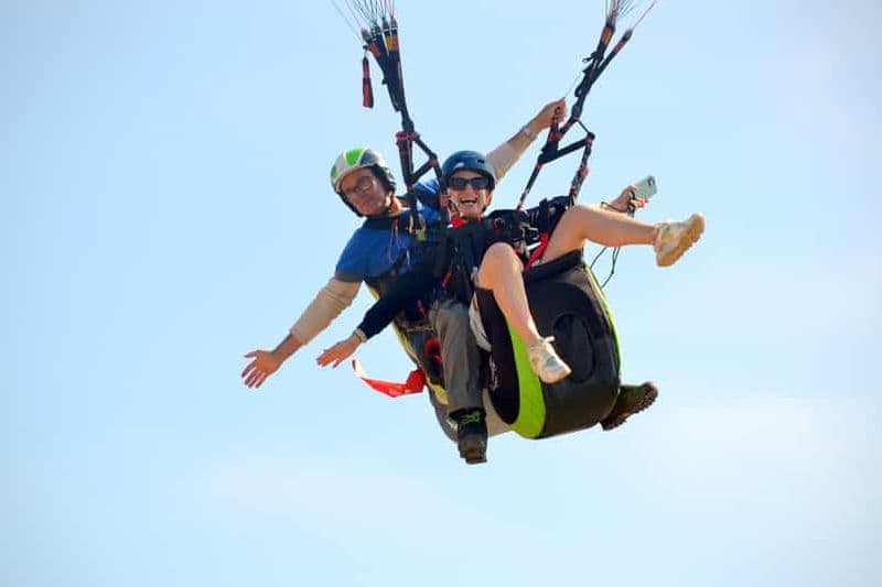 Lisbonne - Baptême de parapente avec montée d'adrénaline