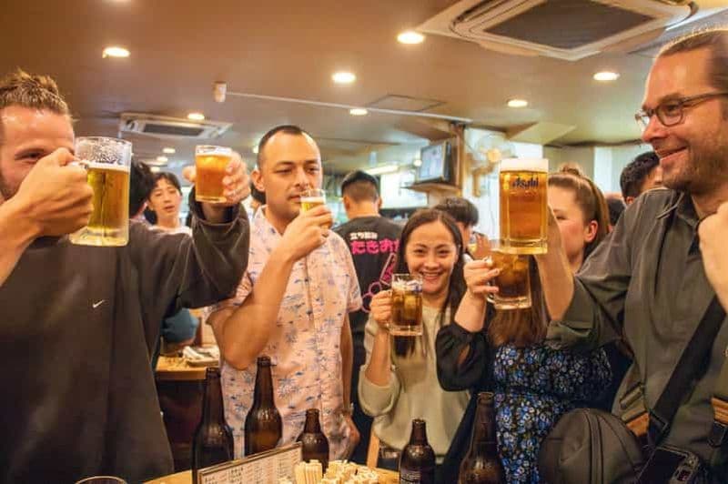 Tournée des bars à volonté à Ueno