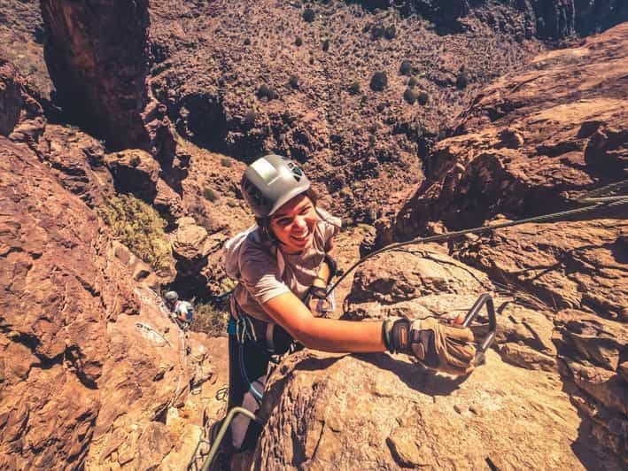 Gran Canaria : visite de la Vía Ferrata pour débutants