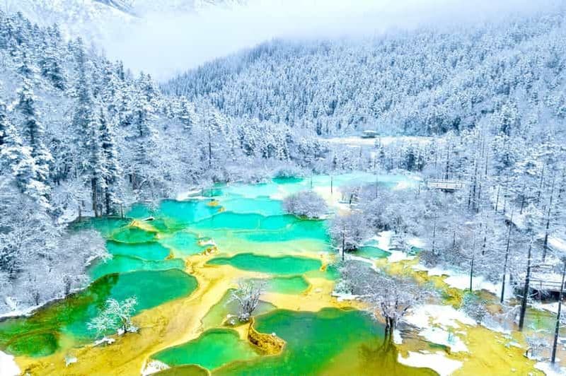 Billet Chengdu : Circuit de 5 jours à Jiuzhaigou et Dujiangyan avec Panda ...