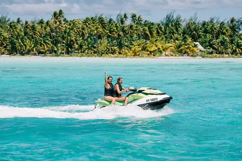 Billet Bora Bora : Jet Ski, déjeuner et safari requins/rayons