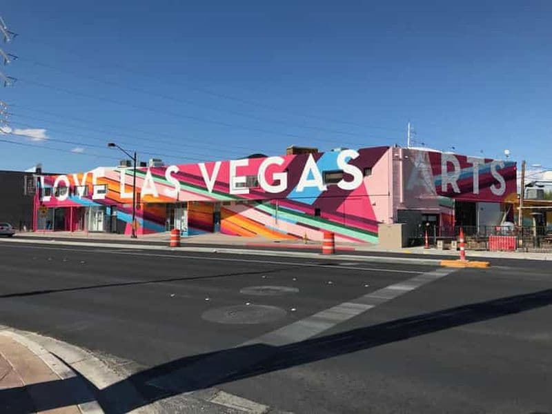 Las Vegas : Visite à pied du quartier des arts