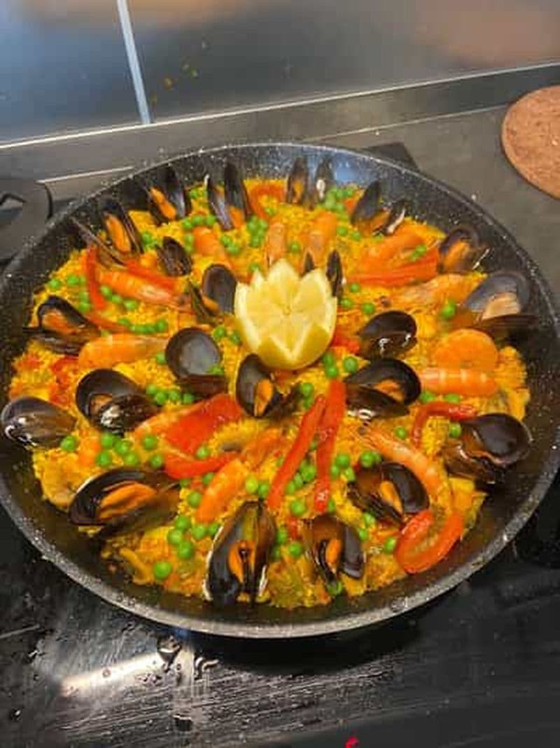 Cours de cuisine Paella Málaga Andalucía España