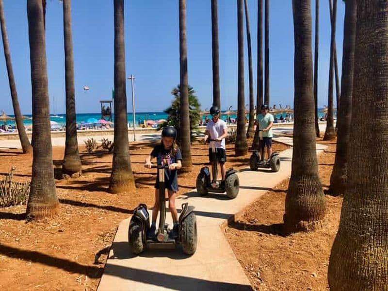 Sa Coma : visite en Segway pour les débutants