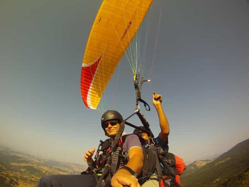 Vol en parapente en tandem