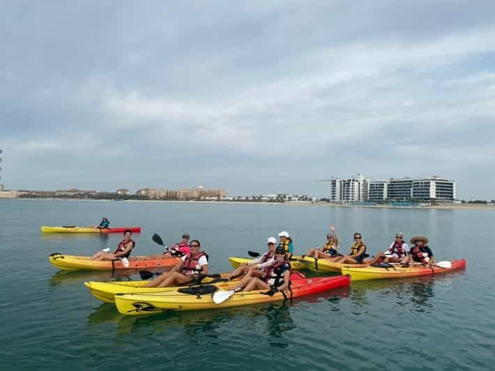 Dubaï : visite guidée en kayak de Palm Jumeirah
