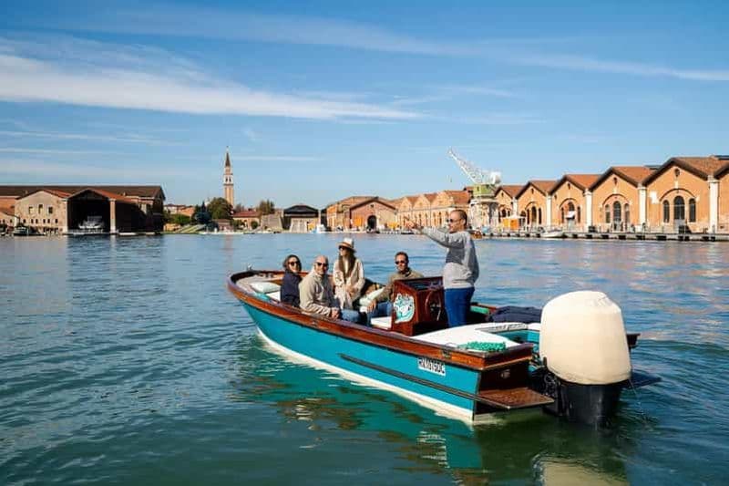 Billet Lagune sud de Venise, Giudecca, Poveglia et Malamocco