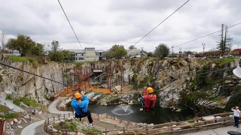 Rocklin : Zipline Aerial Adventure Granite Ticket