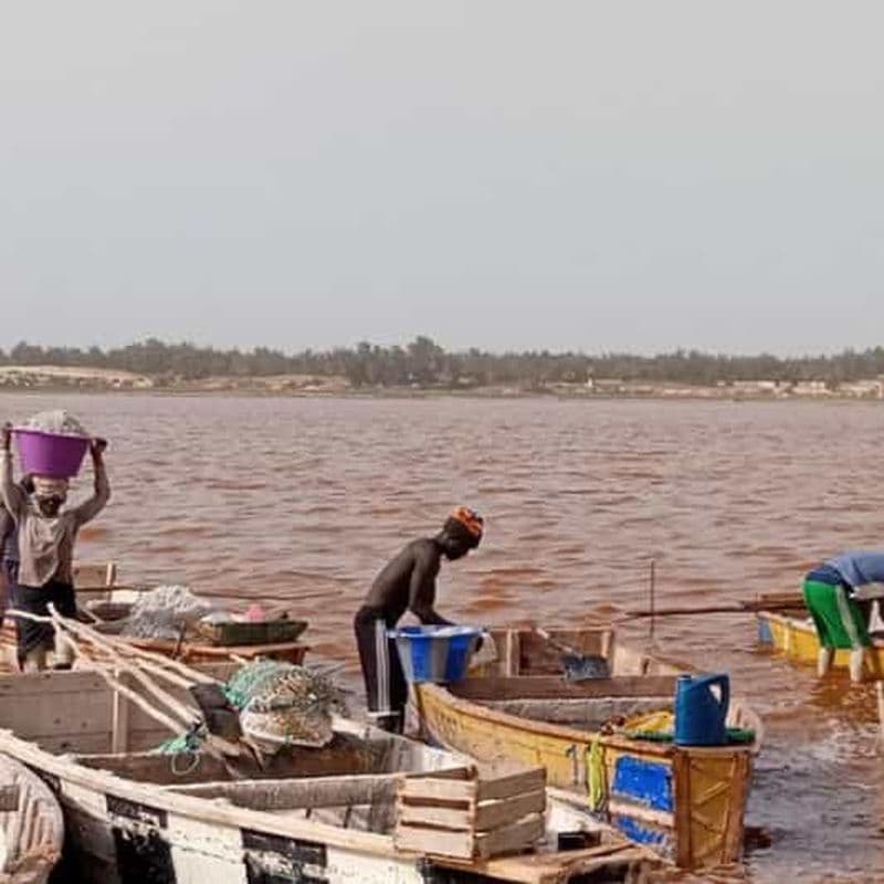 De Dakar : Tour du Lac Rose et Jeep avec prise en charge à l'hôtel