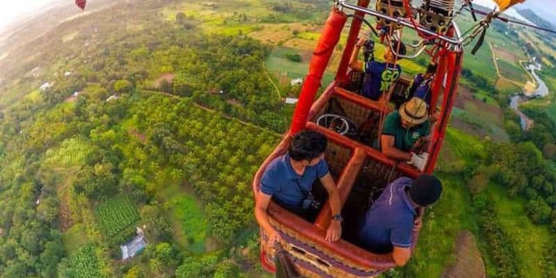 Sigiriya : la montgolfière, une expérience merveilleuse !
