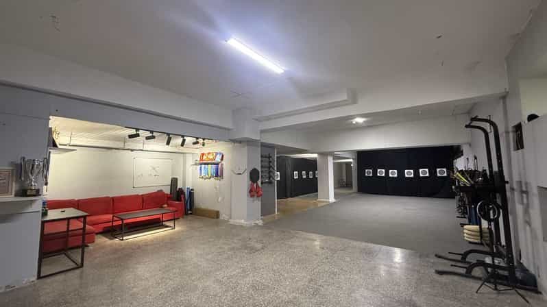 Mongolie : Entraînement au tir à l'arc à cheval en salle